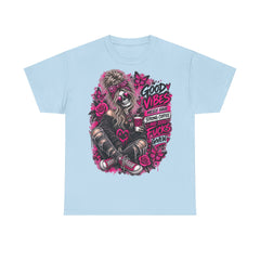 Skull Girl "Good Vibes" Graphic Tee
