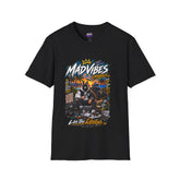 Mad Vibes Graphic T-Shirt — Retro Palm Sunset Streetwear
