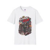 Chaos Club “Live Fast, Think Later” Tee