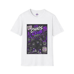 CHAOS CLUB — No Rules, Just Vibes Unisex tee