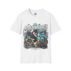 Mad Vibes Skate Graphic T-Shirt – Urban Skateboard Streetwear