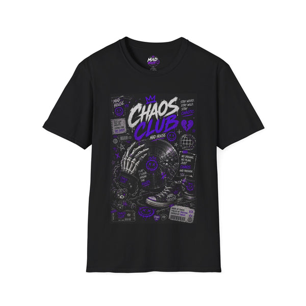 CHAOS CLUB — Broken Frequencies Unisex Tee