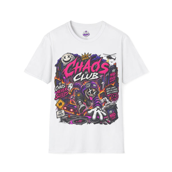 Chaos Club “Chaos Never Sleeps” Unisex Tee
