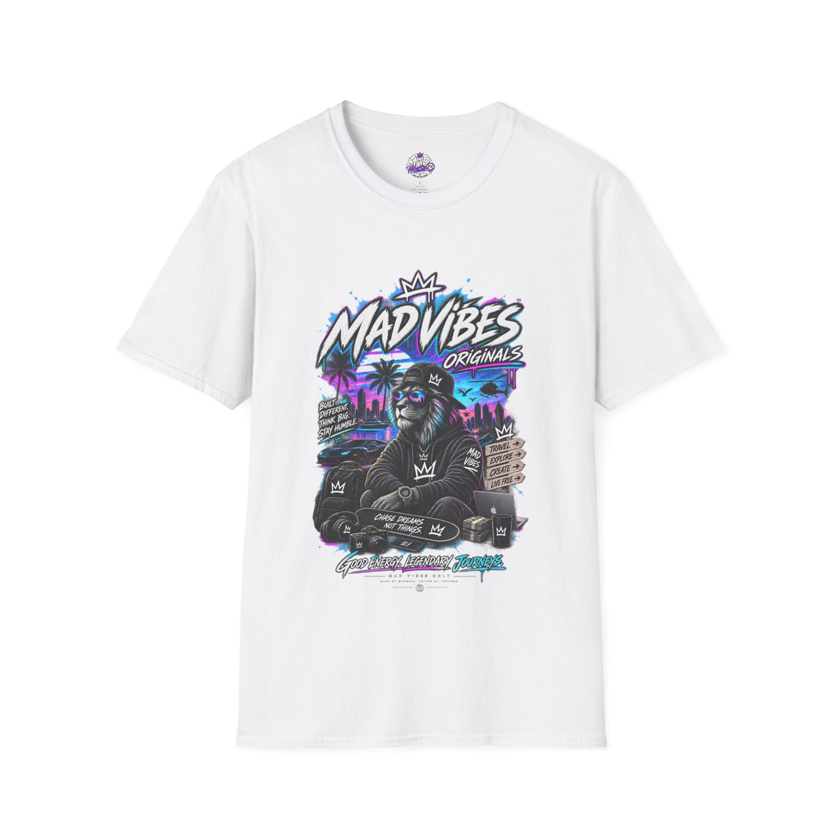 MAD VIBES — Legendary Journeys Unisex Tee