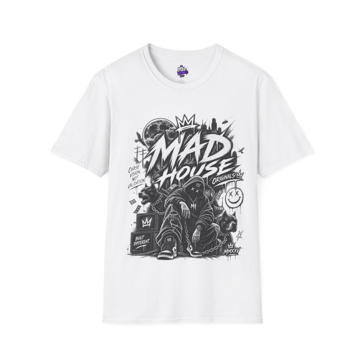 Mad House Originals — Built Different Tee