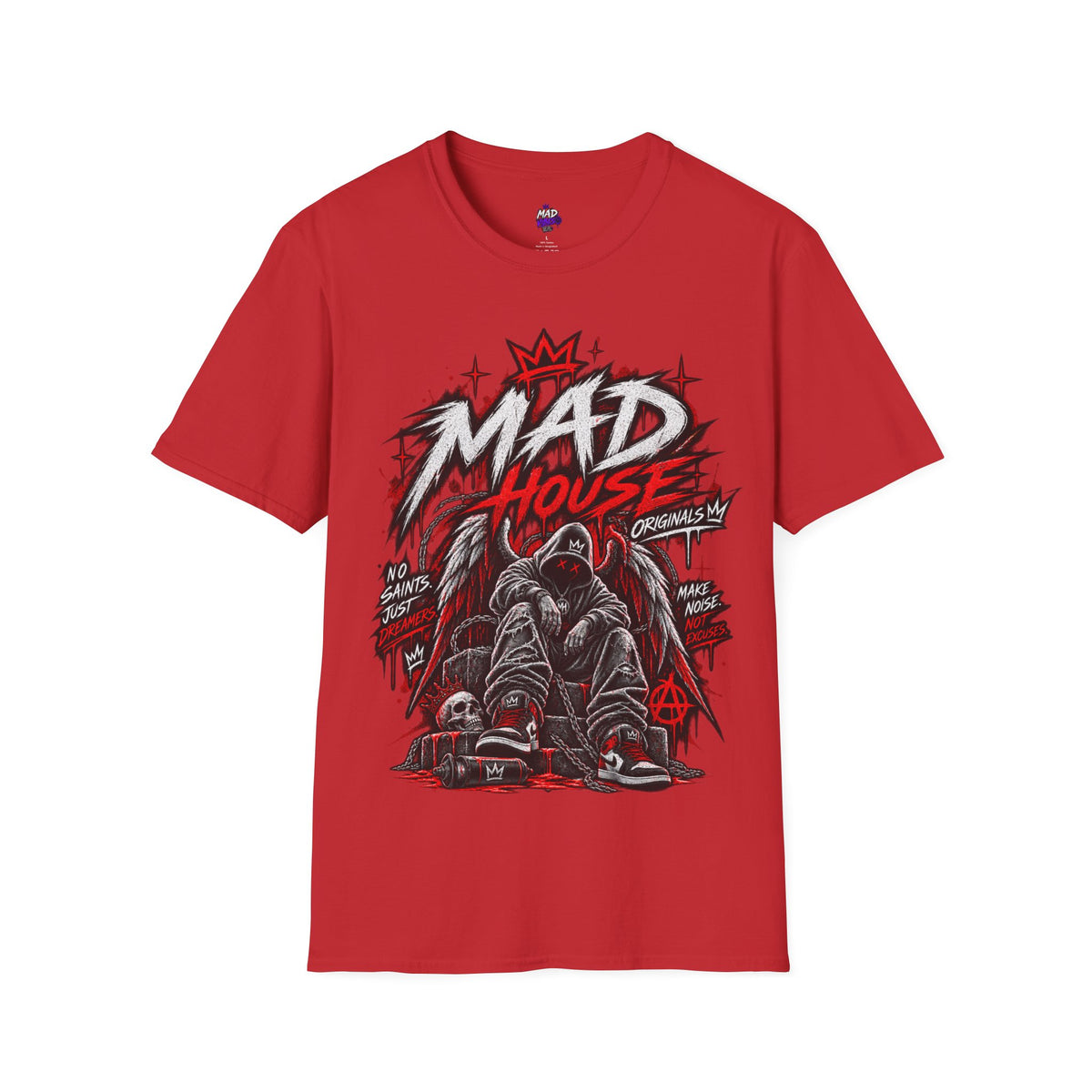 Mad House Originals — No Saints Tee