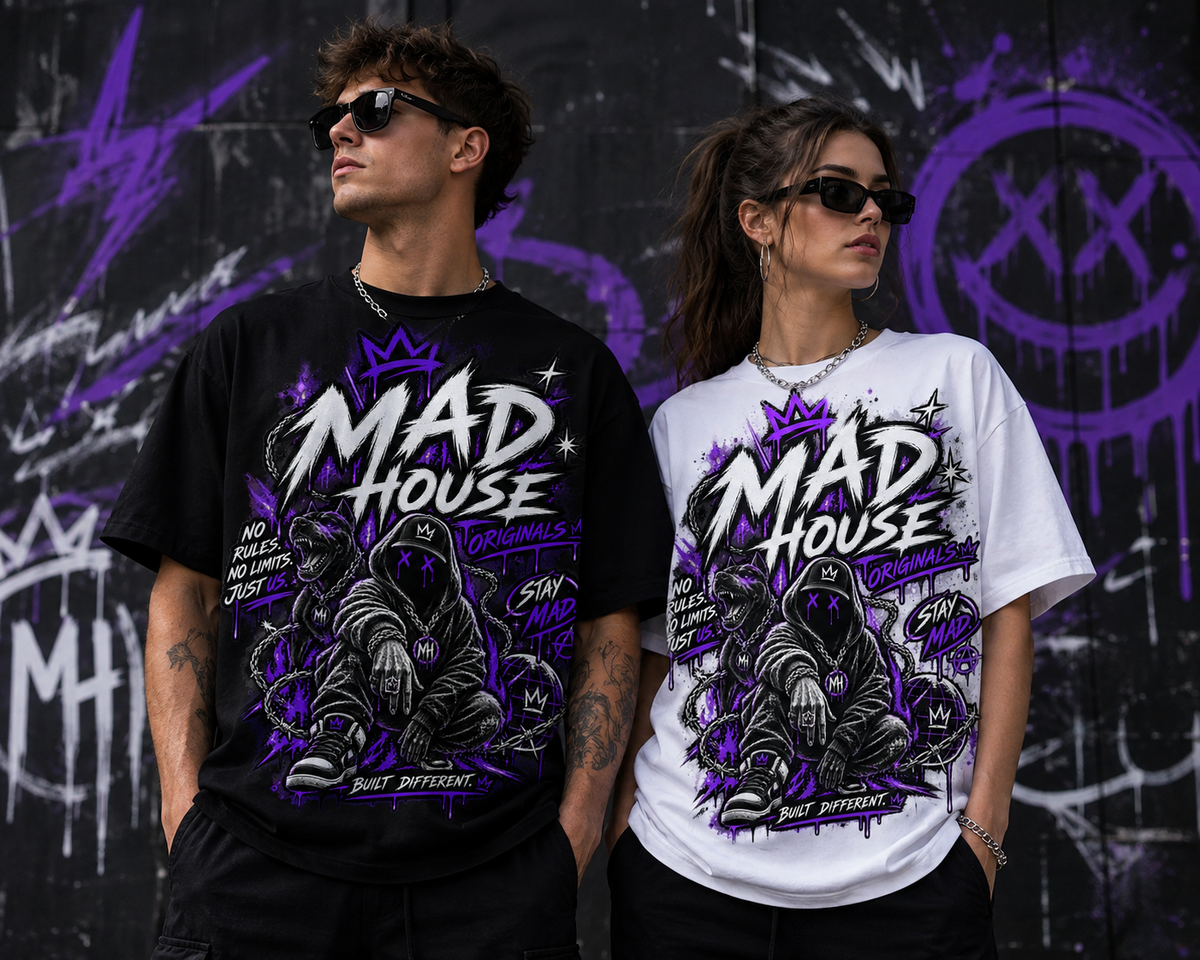 Mad House Originals — Stay Mad Tee