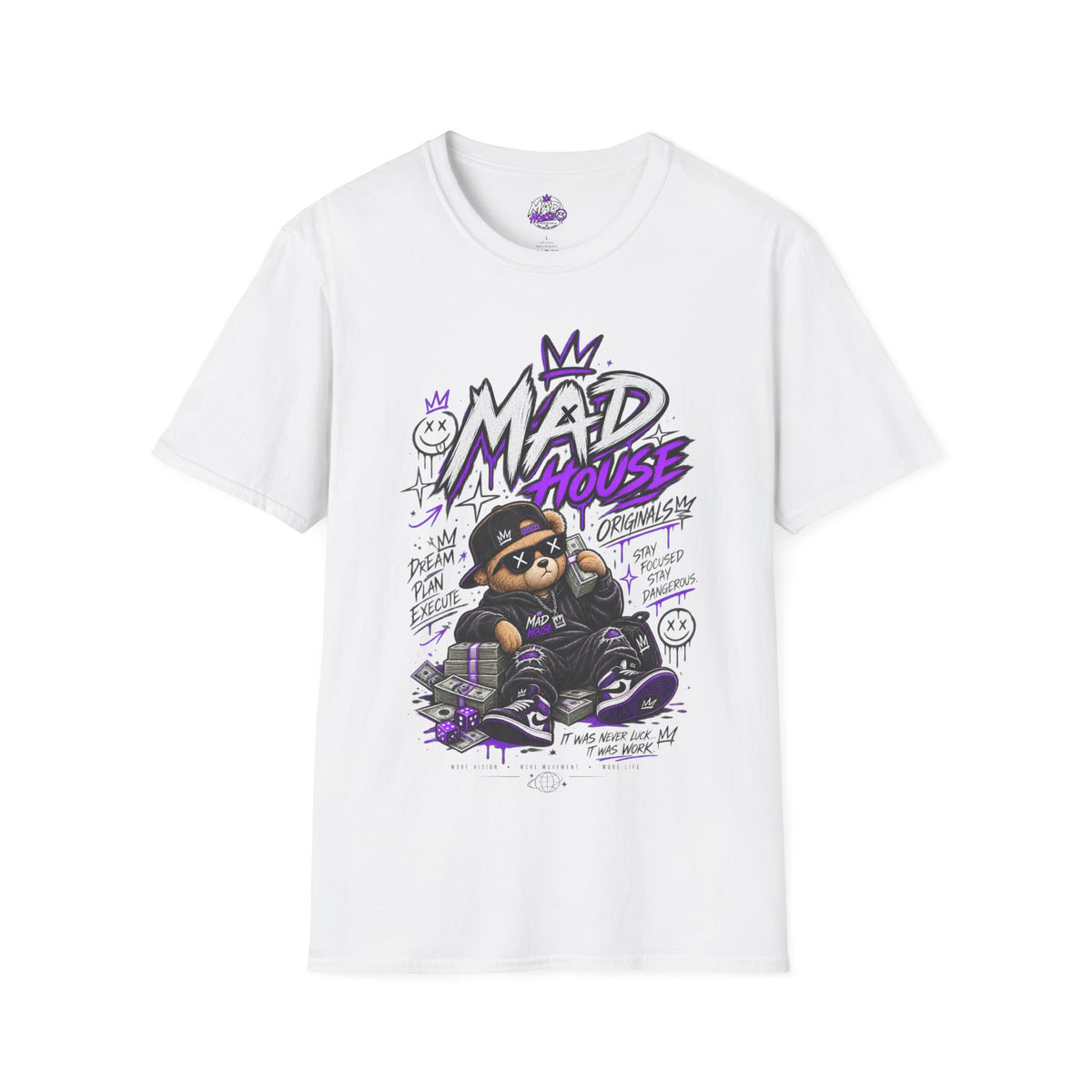 Mad House Originals — Unisex Money Talks Tee