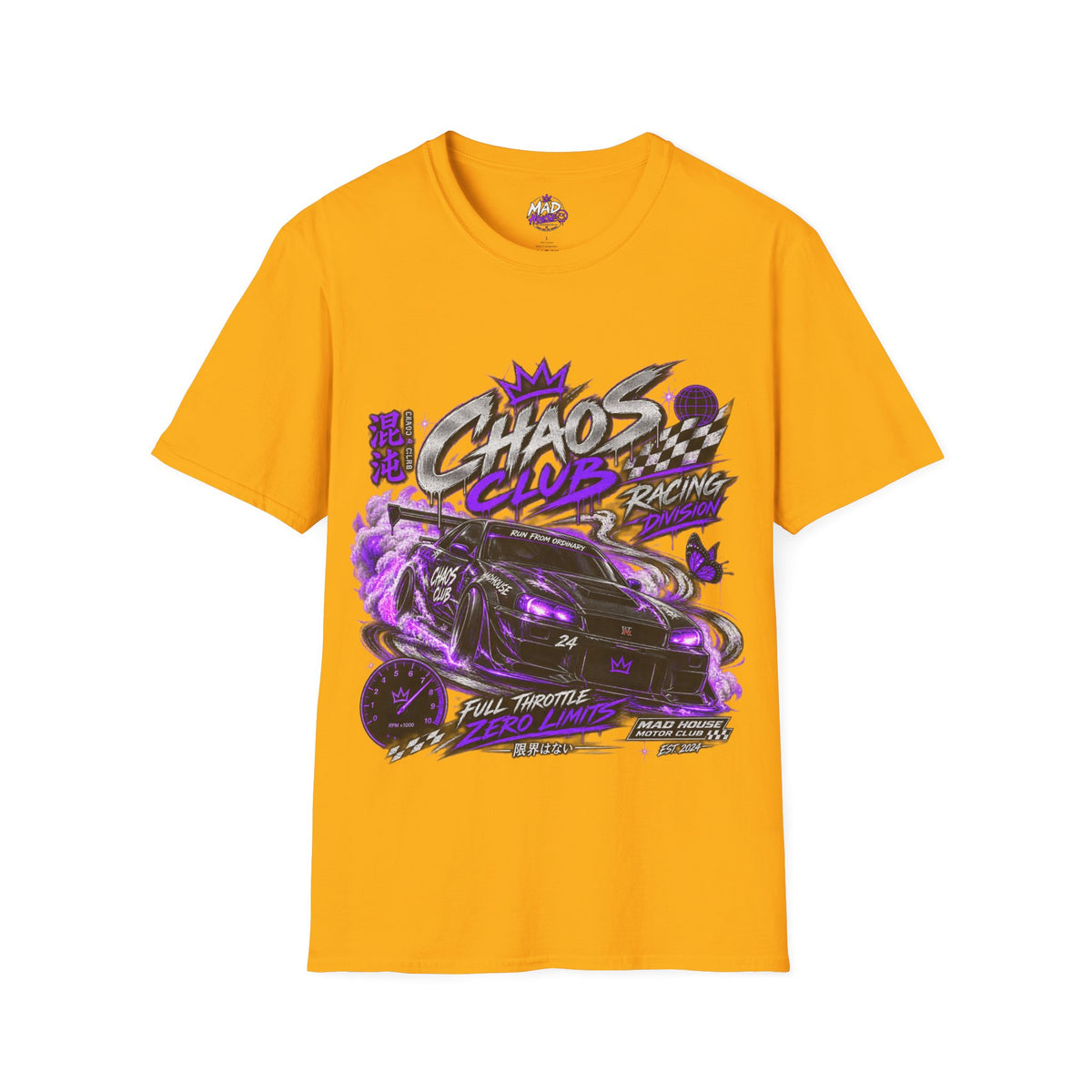 CHAOS CLUB — Full Throttle Unisex Tee